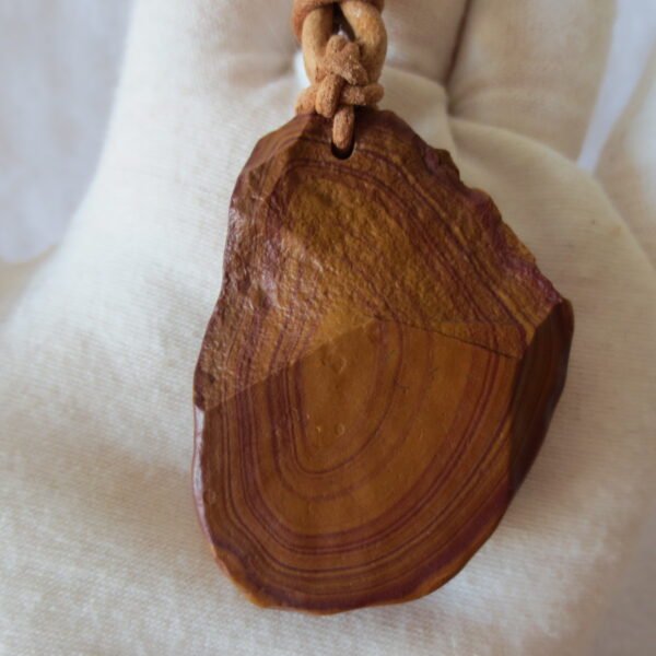 natural gobi agate pendant healing crystal jewelry (3445)