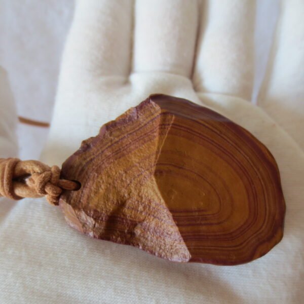 natural gobi agate pendant healing crystal jewelry (3445)