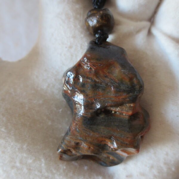 natural gobi agate pendant healing crystal jewelry (d133)