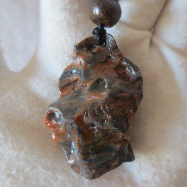 natural gobi agate pendant healing crystal jewelry (d133)