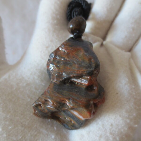 natural gobi agate pendant healing crystal jewelry (d133)