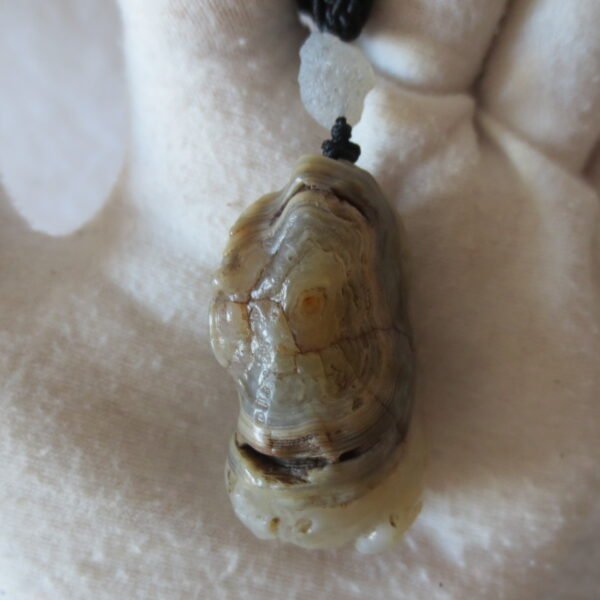 natural gobi agate pendant healing crystal jewelry (d145)