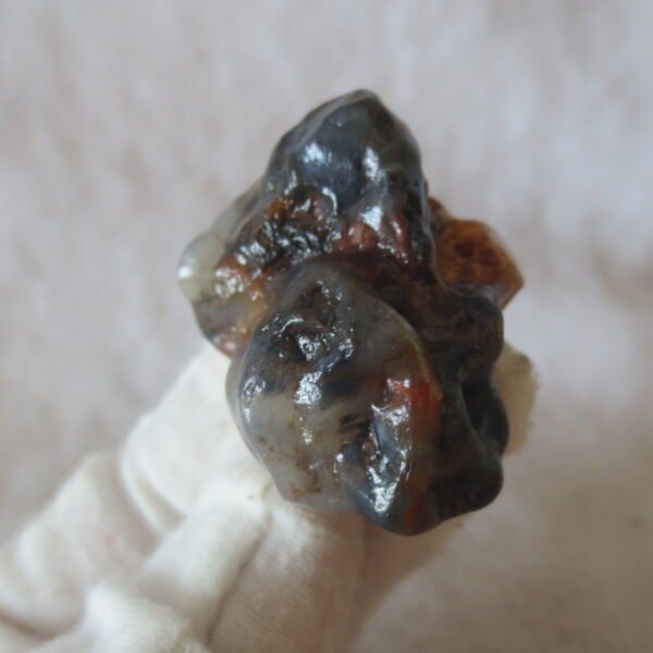 multi color gobi flower agate raw stone natural botryoidal desert agate specimen (k146)
