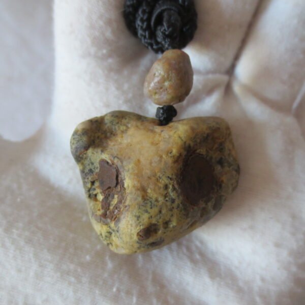 natural gobi agate pendant healing crystal jewelry (d149)