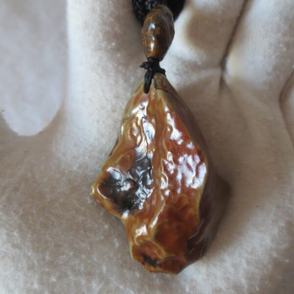 natural gobi agate pendant healing crystal jewelry (d151)