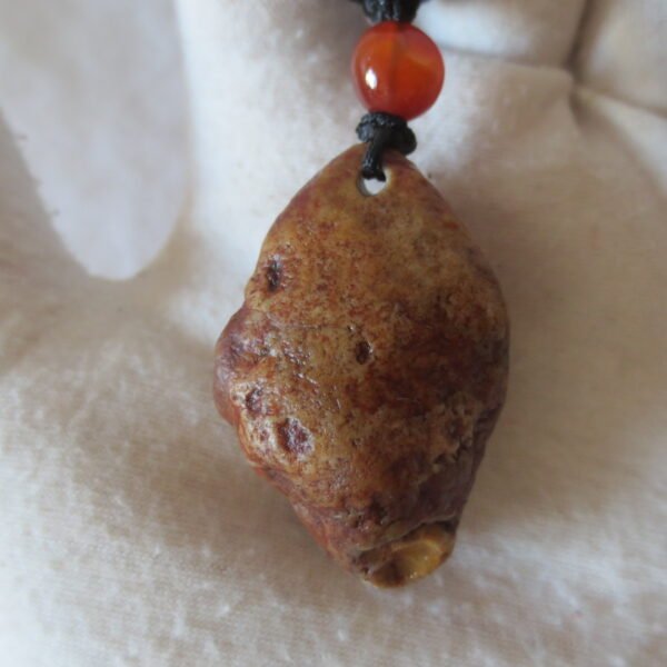natural gobi agate pendant healing crystal jewelry (d156)