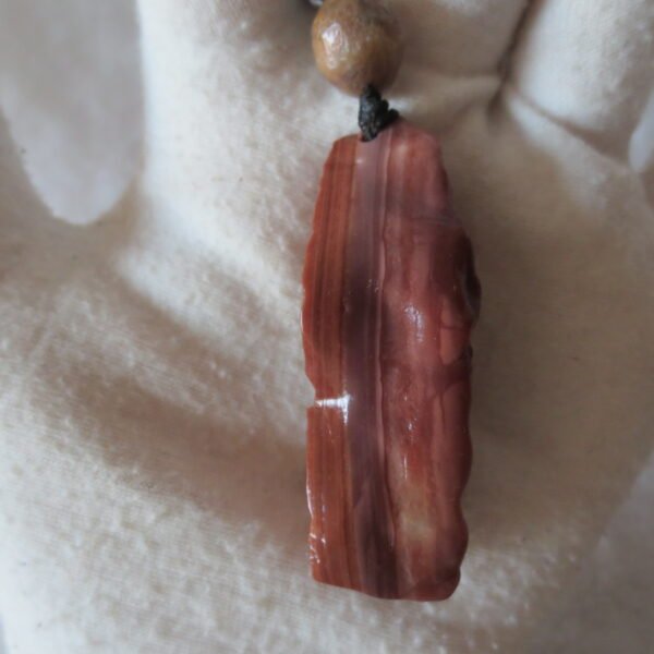 natural gobi agate pendant healing crystal jewelry (d160)