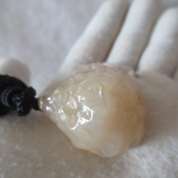 natural gobi agate pendant healing crystal jewelry (d180)