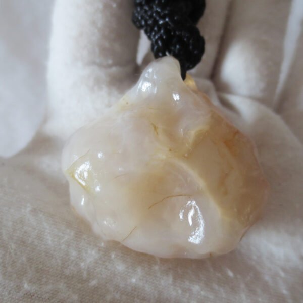 natural gobi agate pendant healing crystal jewelry (d180)