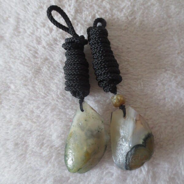 natural gobi agate pendant healing crystal jewelry (d176)