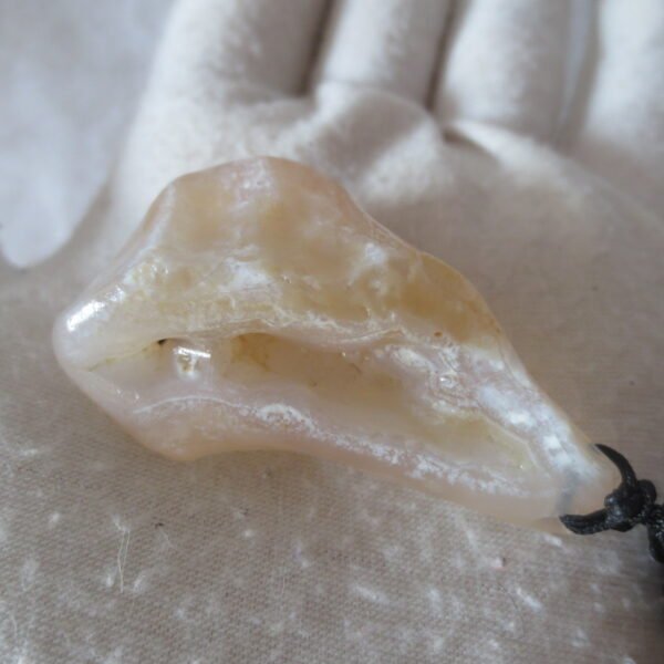 natural gobi agate pendant healing crystal jewelry (d181)