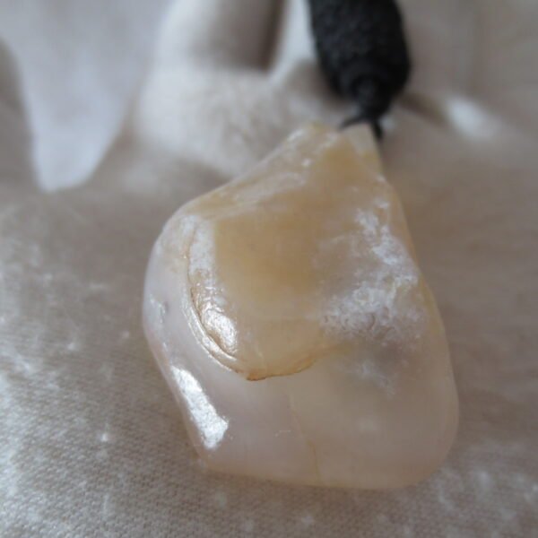 natural gobi agate pendant healing crystal jewelry (d181)