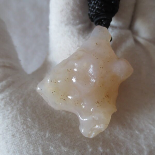 natural gobi agate pendant healing crystal jewelry (d182)