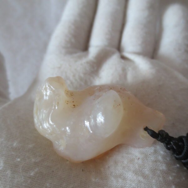 natural gobi agate pendant healing crystal jewelry (d182)