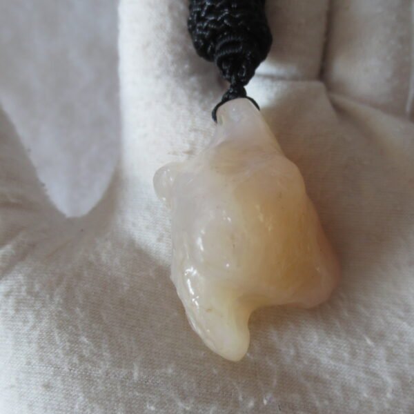 natural gobi agate pendant healing crystal jewelry (d182)