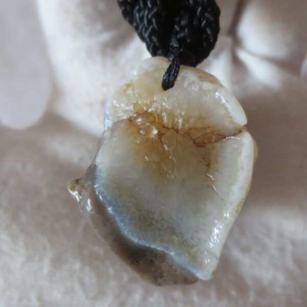 natural gobi agate pendant healing crystal jewelry (d183)