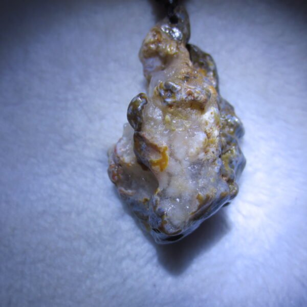 natural gobi agate pendant healing crystal jewelry (c06)