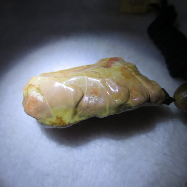 natural gobi agate pendant healing crystal jewelry (d01)