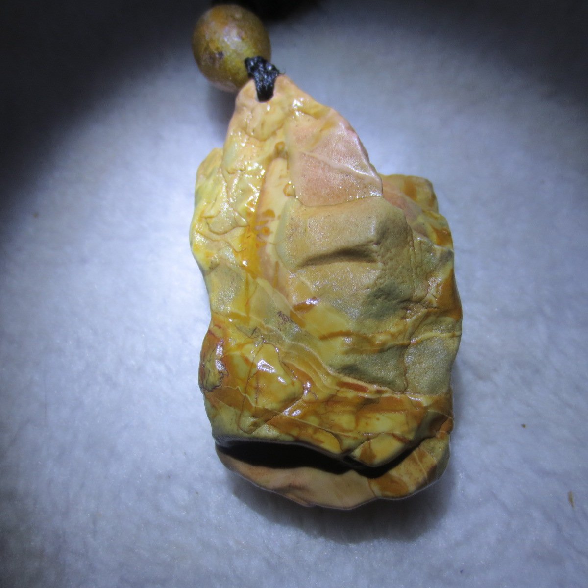 natural gobi agate pendant healing crystal jewelry (d01)