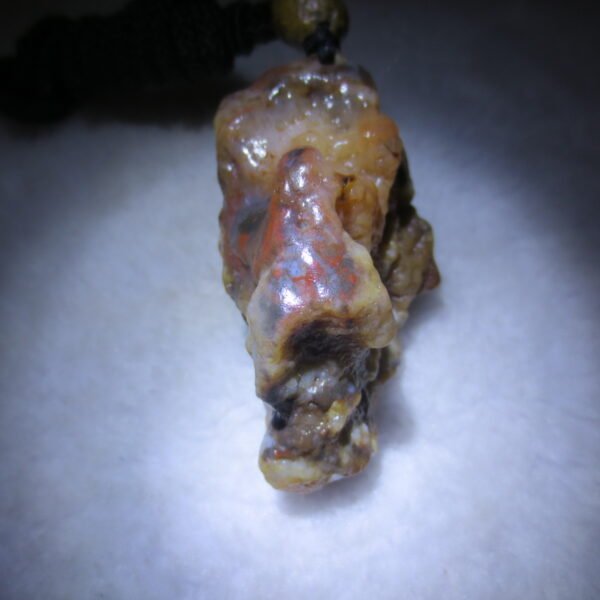natural gobi agate pendant healing crystal jewelry (d02)