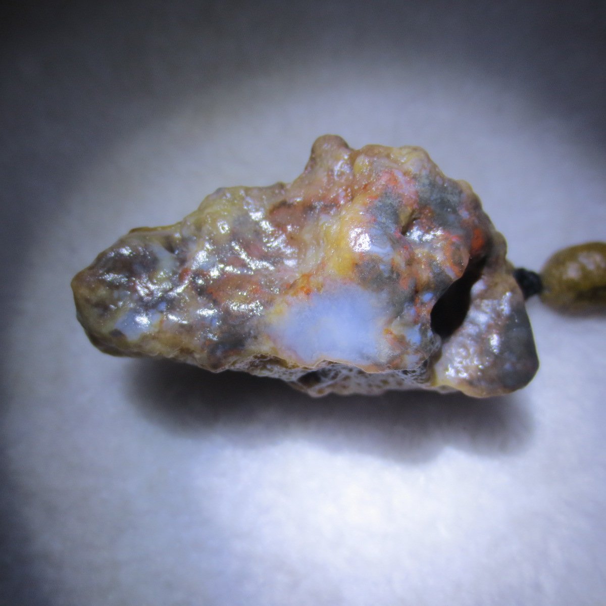 natural gobi agate pendant healing crystal jewelry (d02)