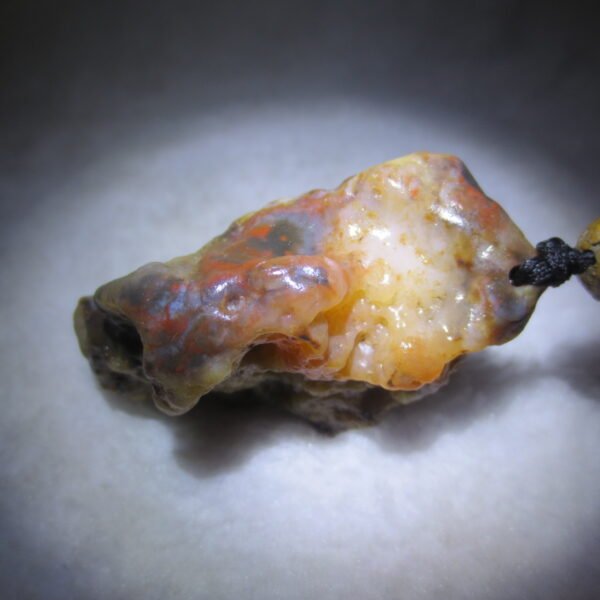 natural gobi agate pendant healing crystal jewelry (d02)