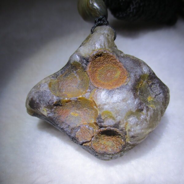 natural gobi agate pendant healing crystal jewelry (d05)