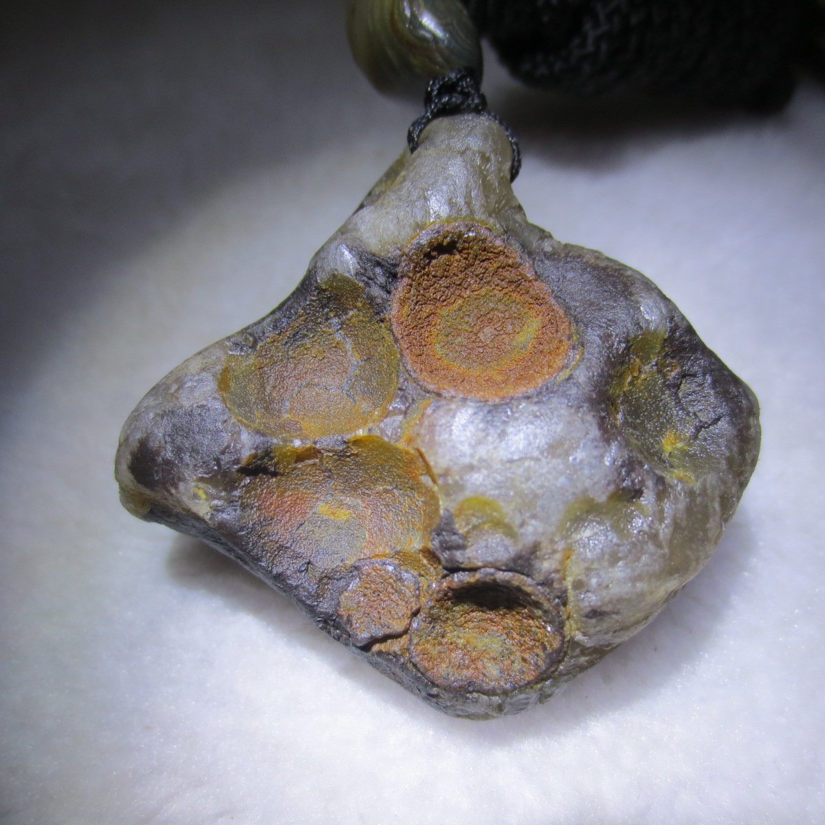 natural gobi agate pendant healing crystal jewelry (d05)