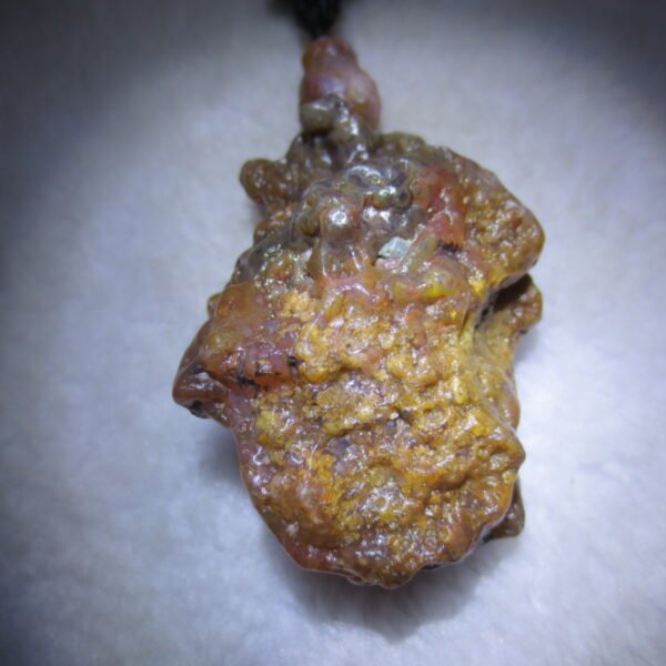 natural gobi agate pendant healing crystal jewelry (d07)