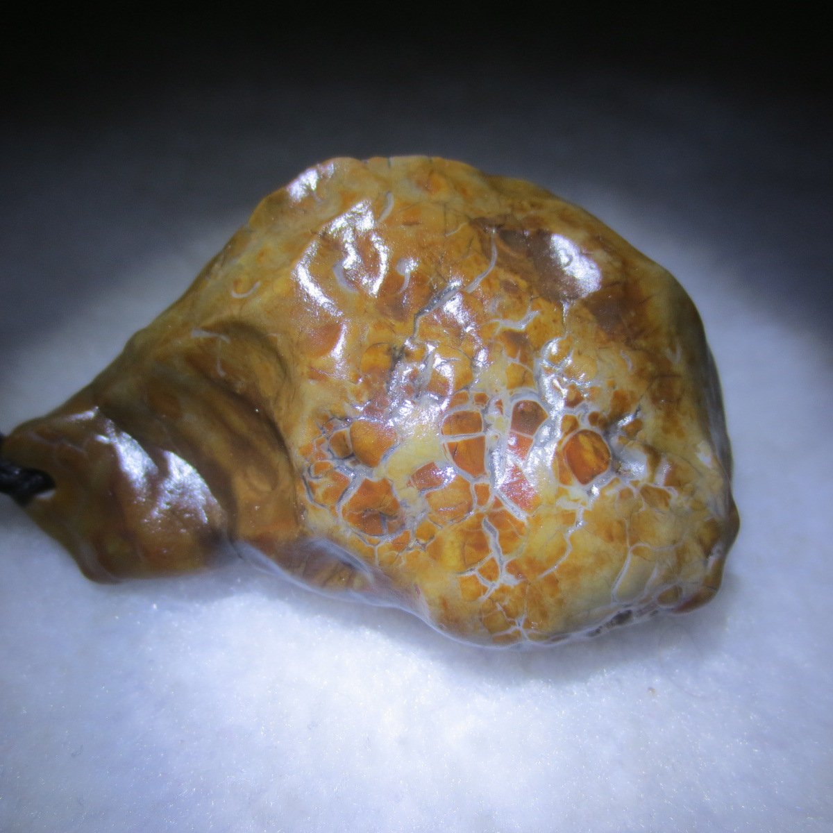 natural gobi agate pendant healing crystal jewelry (d17)
