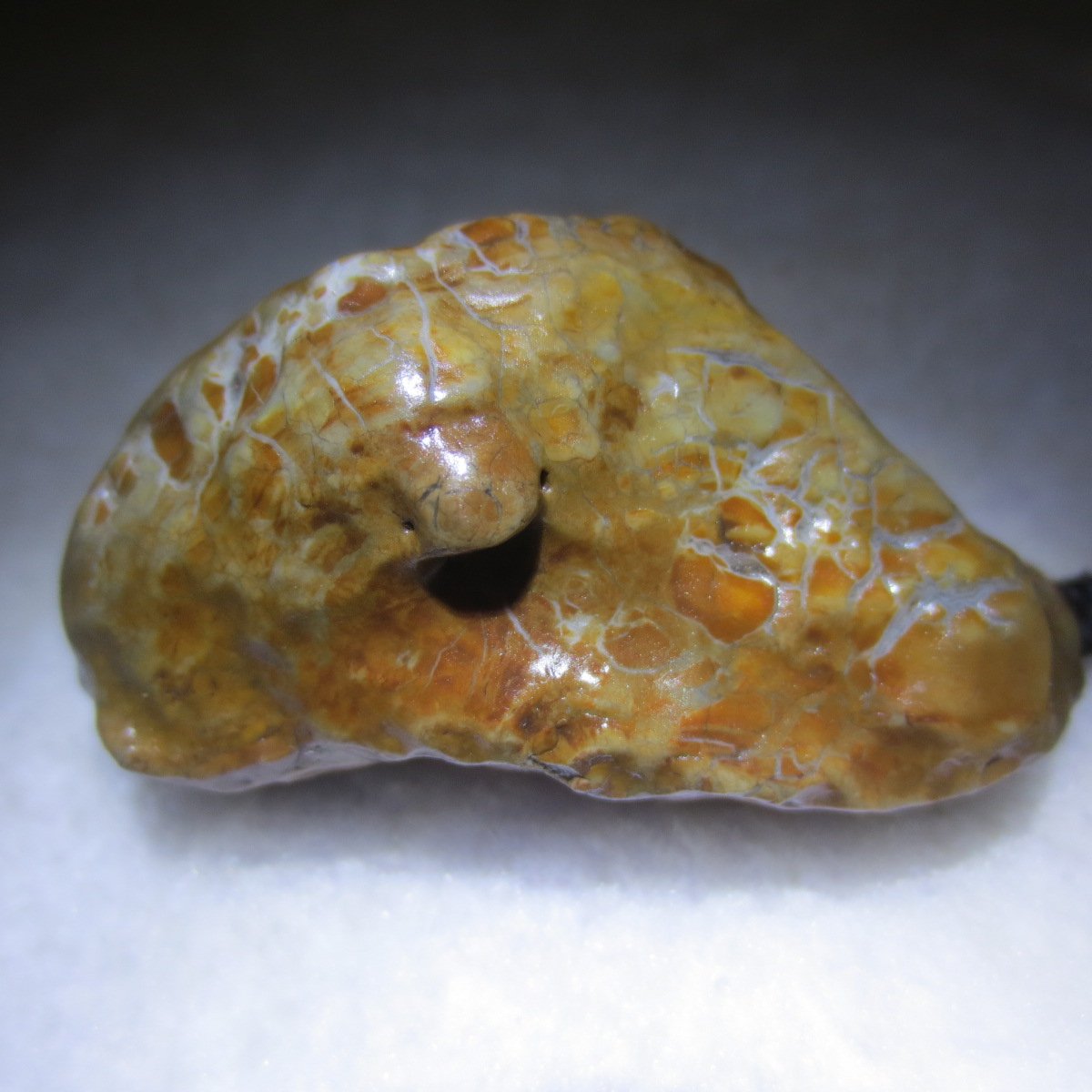 natural gobi agate pendant healing crystal jewelry (d17)