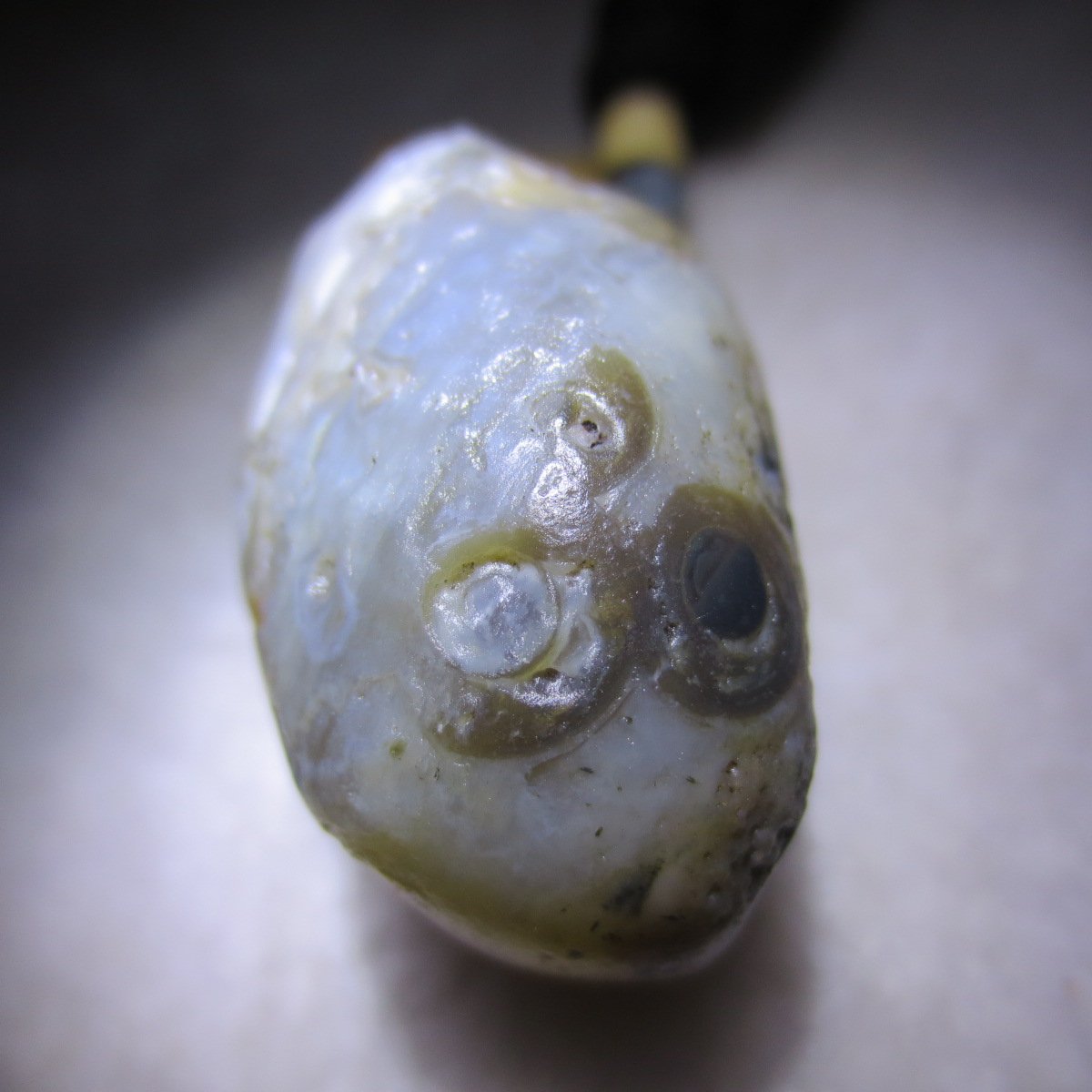 natural gobi agate pendant healing crystal jewelry (d18)