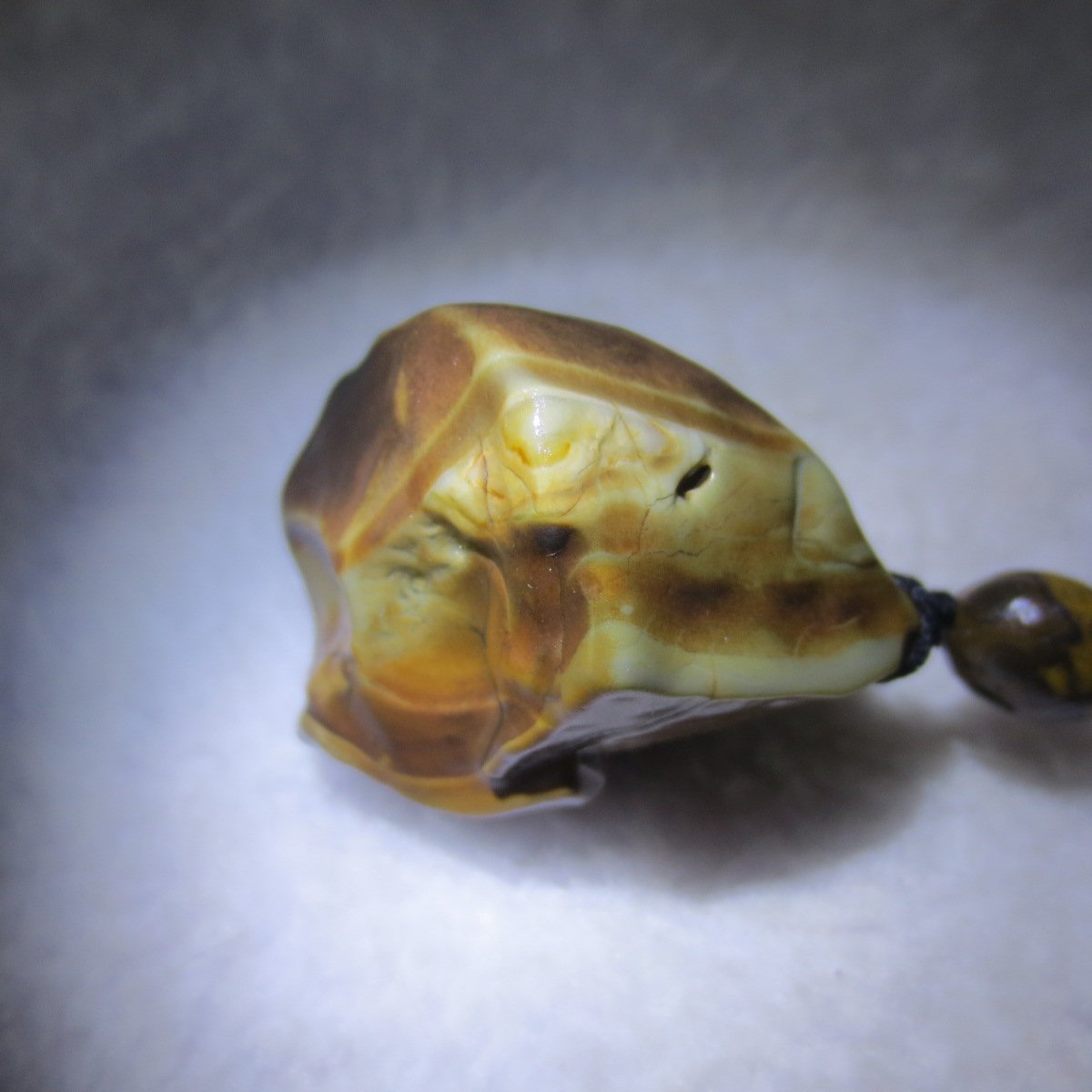 natural gobi agate pendant healing crystal jewelry (d122)