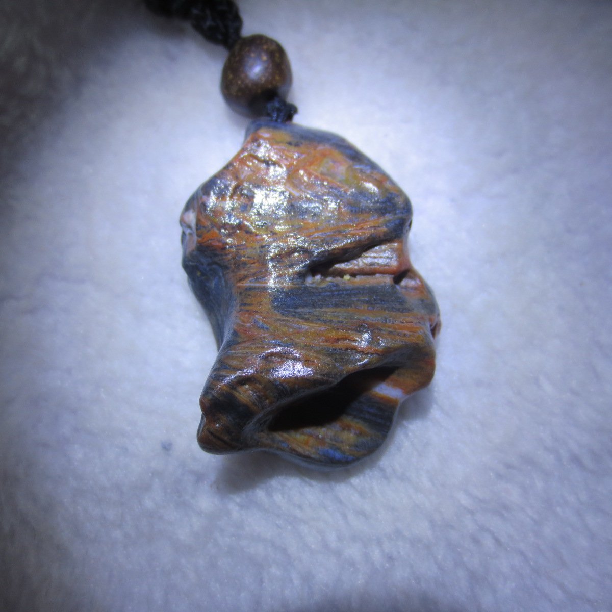 natural gobi agate pendant healing crystal jewelry (d133)