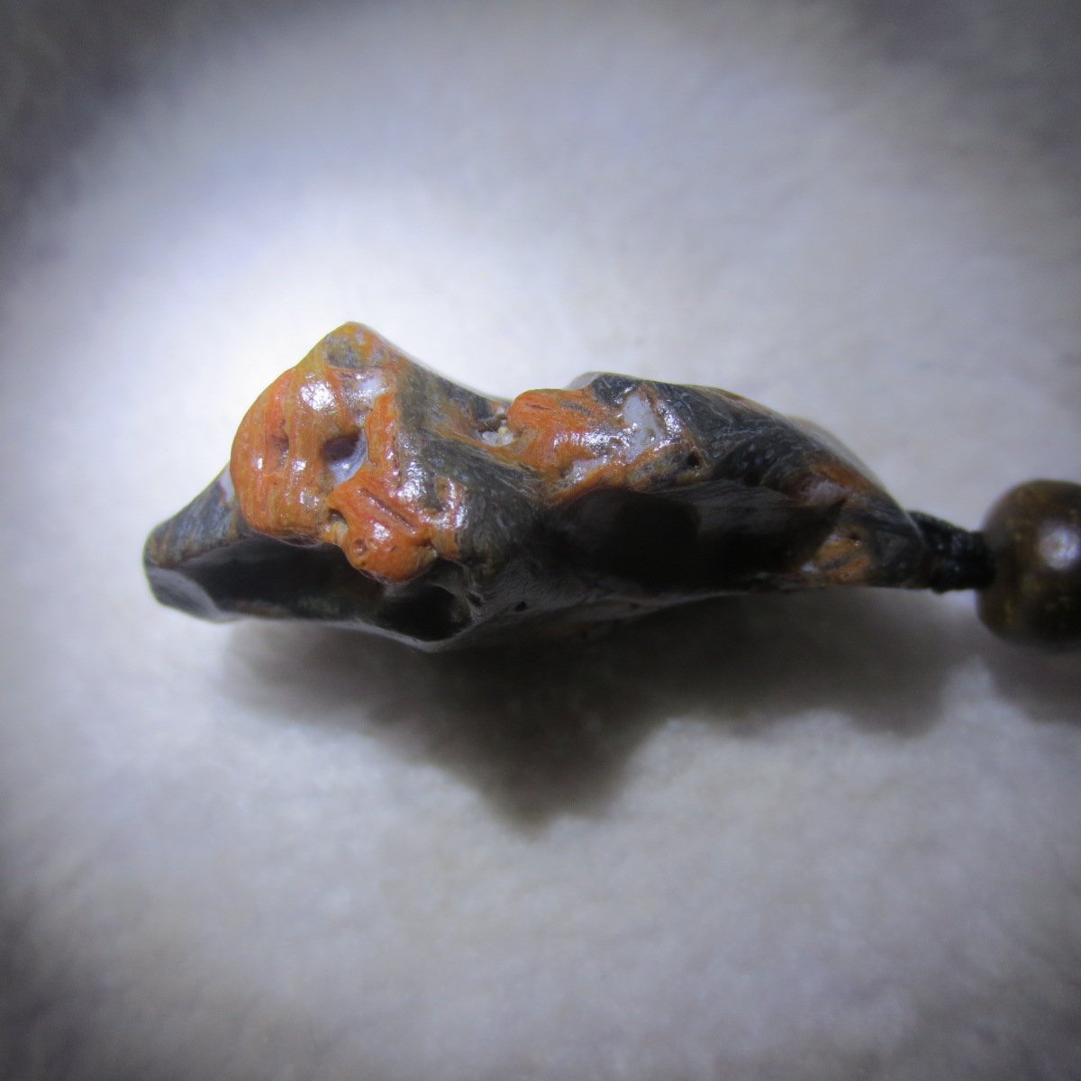 natural gobi agate pendant healing crystal jewelry (d133)