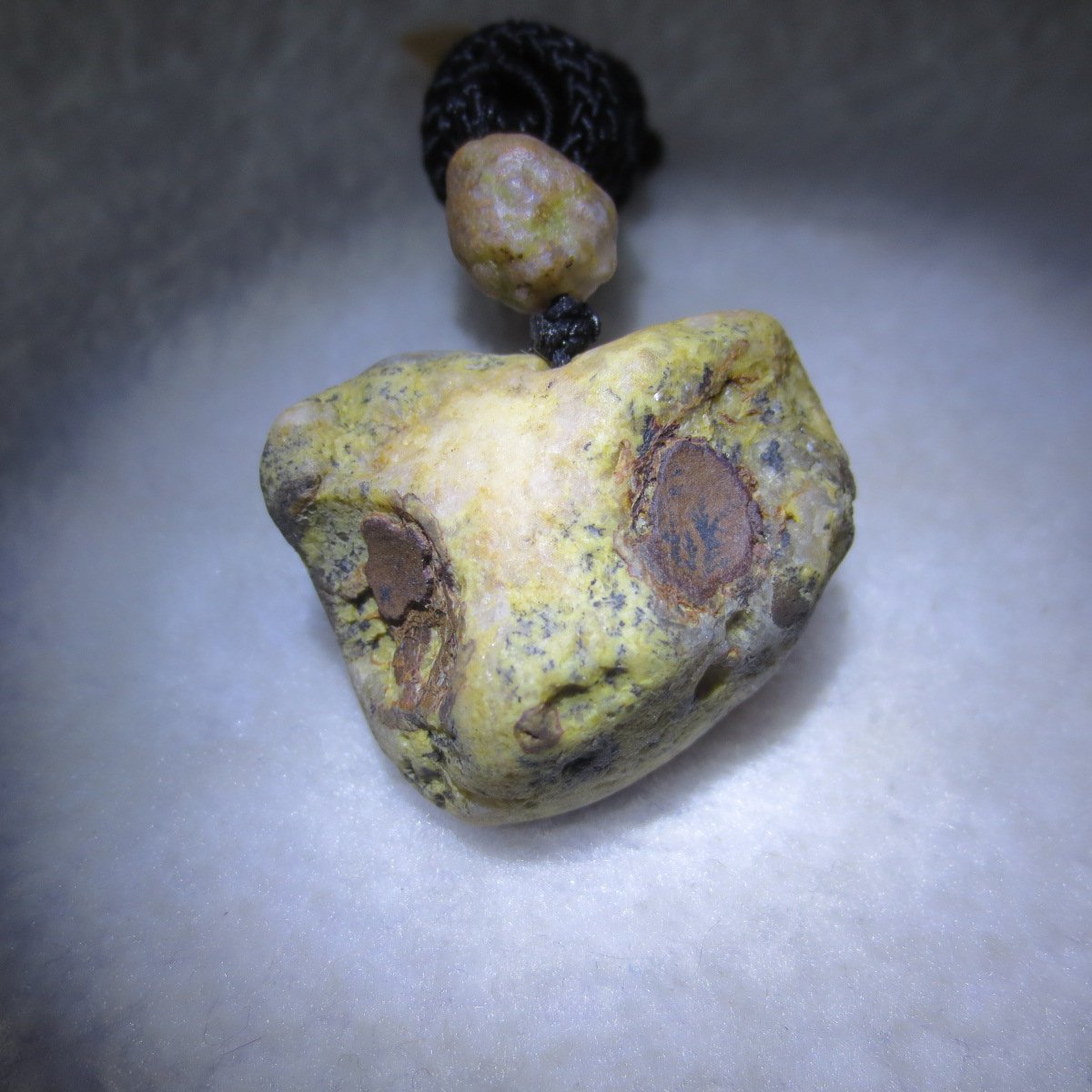 natural gobi agate pendant healing crystal jewelry (d149)