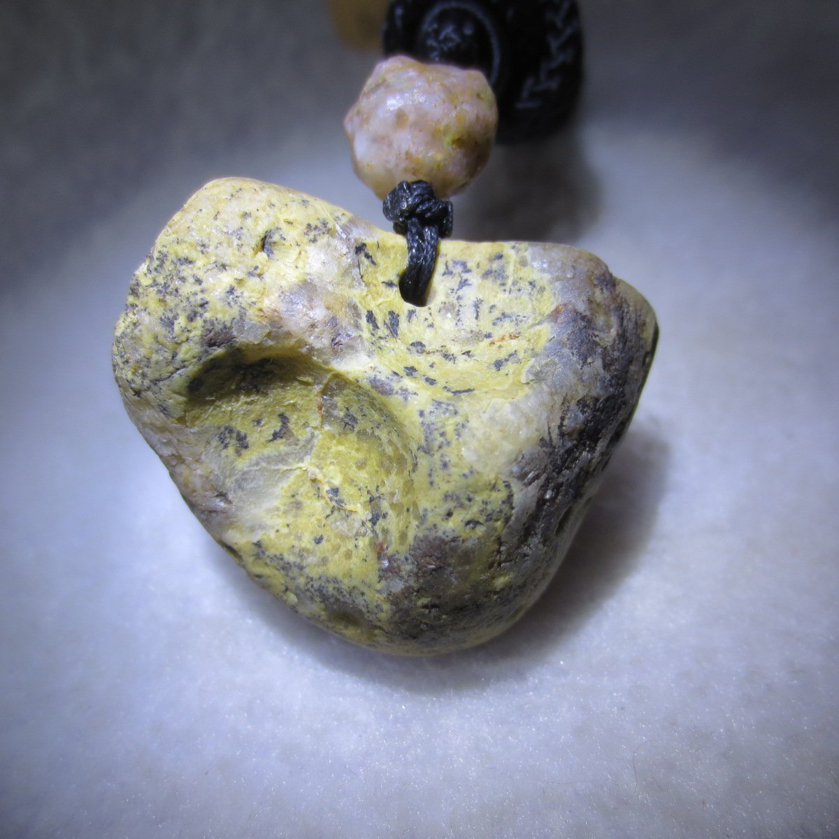 natural gobi agate pendant healing crystal jewelry (d149)