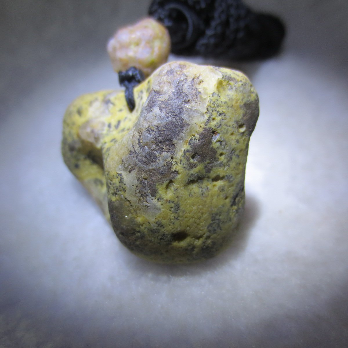 natural gobi agate pendant healing crystal jewelry (d149)