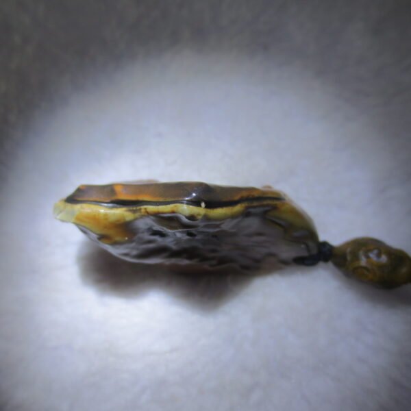 natural gobi agate pendant healing crystal jewelry (d151)