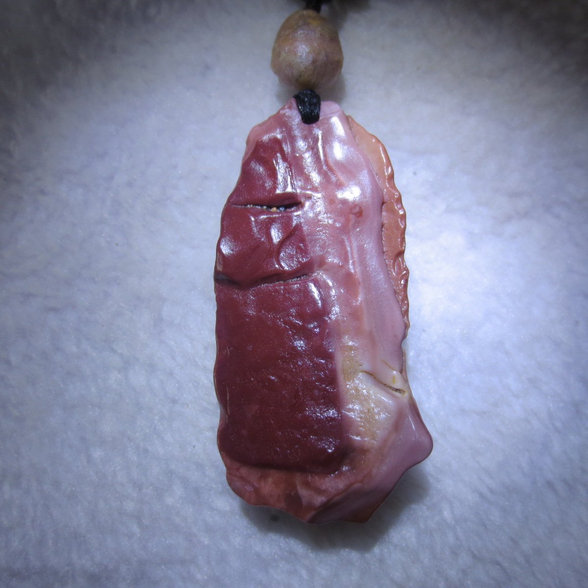 natural gobi agate pendant healing crystal jewelry (d160)