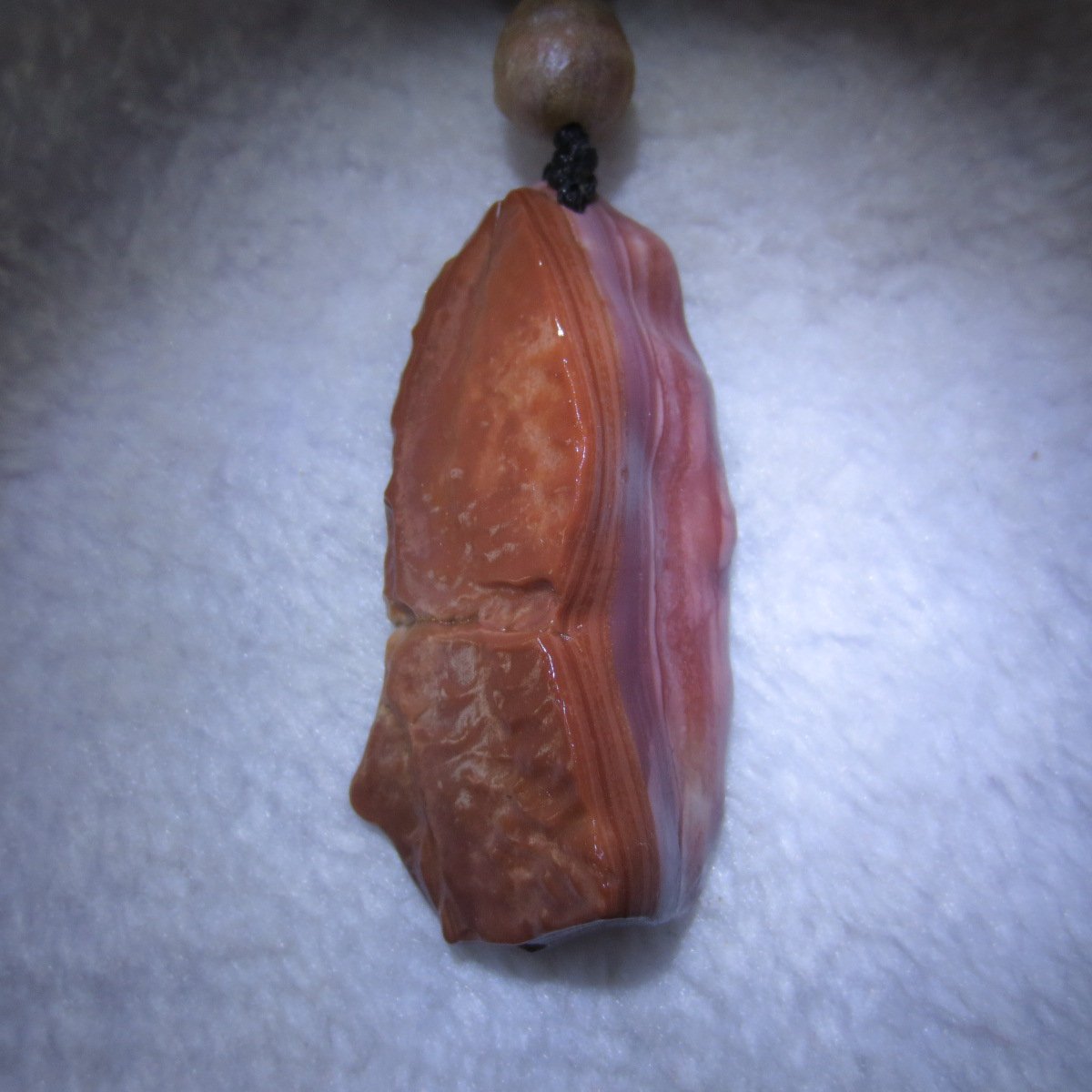 natural gobi agate pendant healing crystal jewelry (d160)