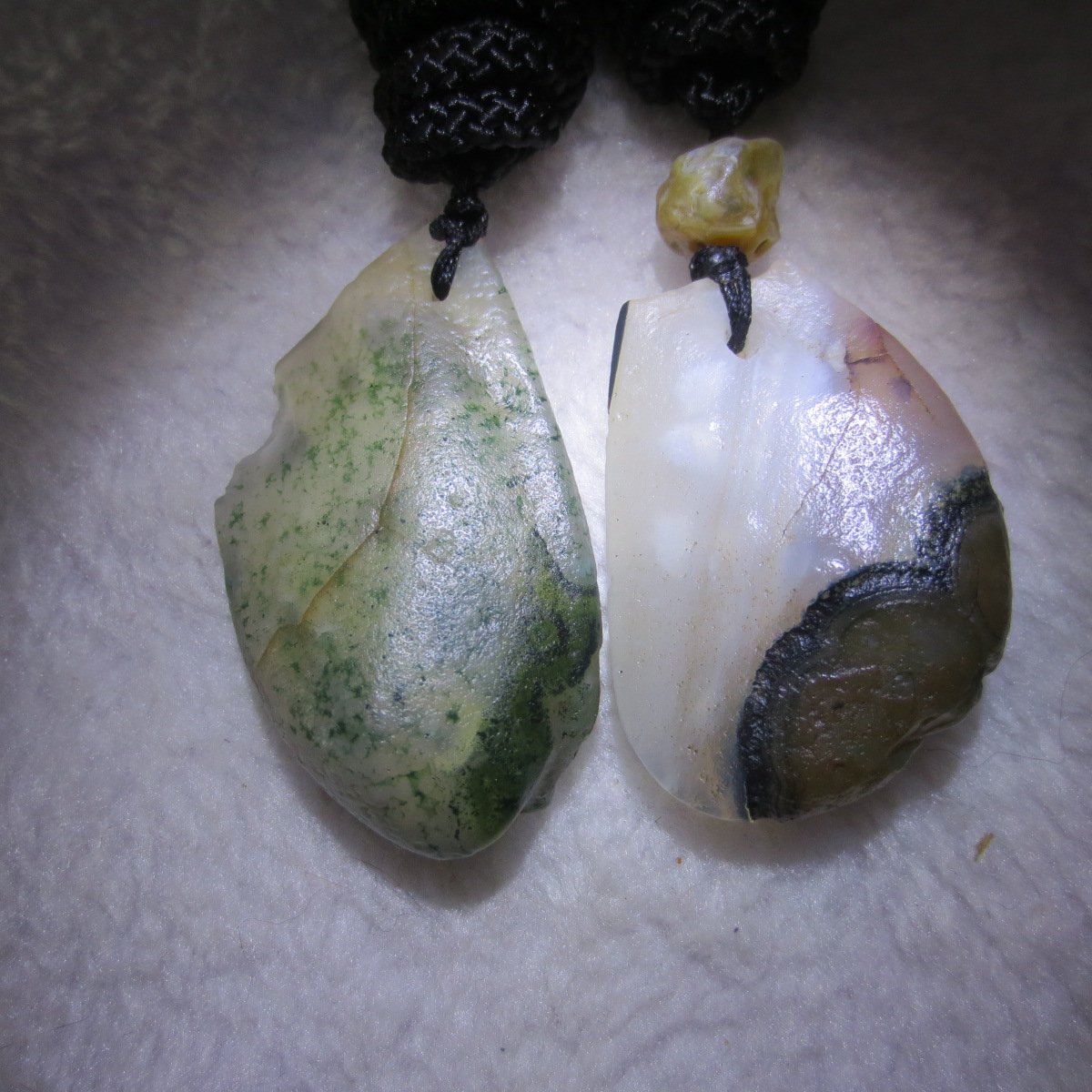 natural gobi agate pendant healing crystal jewelry (d176)