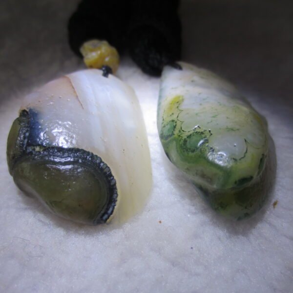 natural gobi agate pendant healing crystal jewelry (d176)