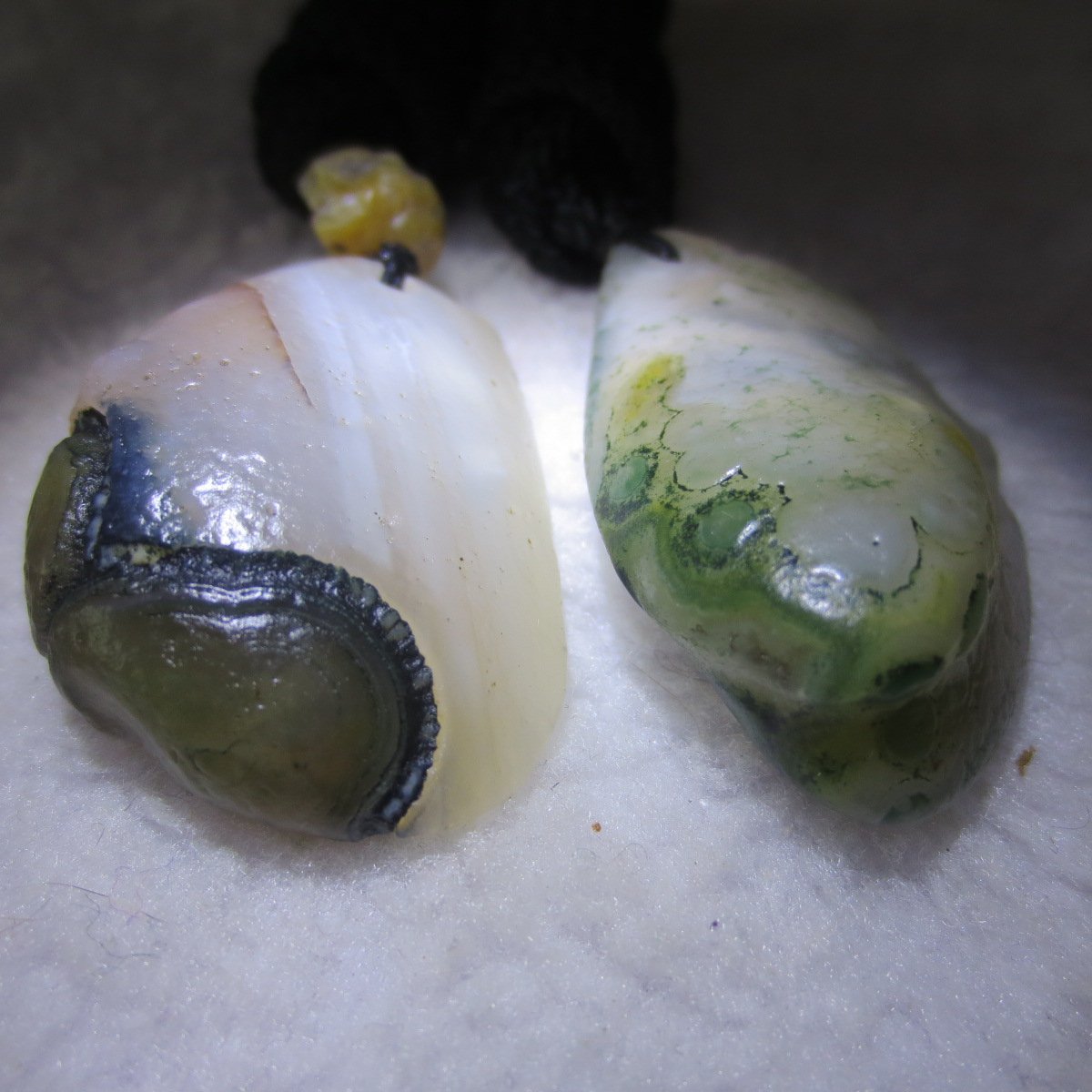 natural gobi agate pendant healing crystal jewelry (d176)