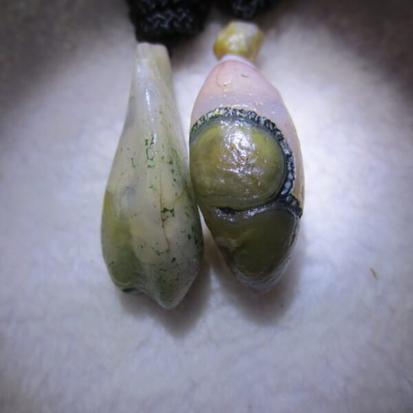 natural gobi agate pendant healing crystal jewelry (d176)