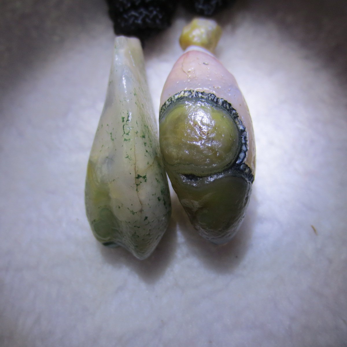 natural gobi agate pendant healing crystal jewelry (d176)