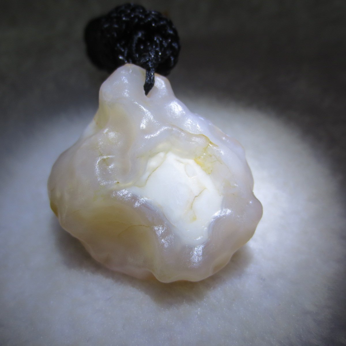 natural gobi agate pendant healing crystal jewelry (d180)