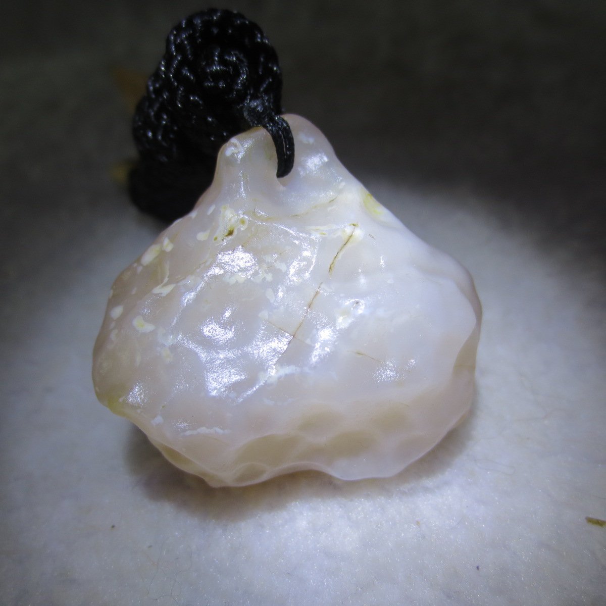 natural gobi agate pendant healing crystal jewelry (d180)
