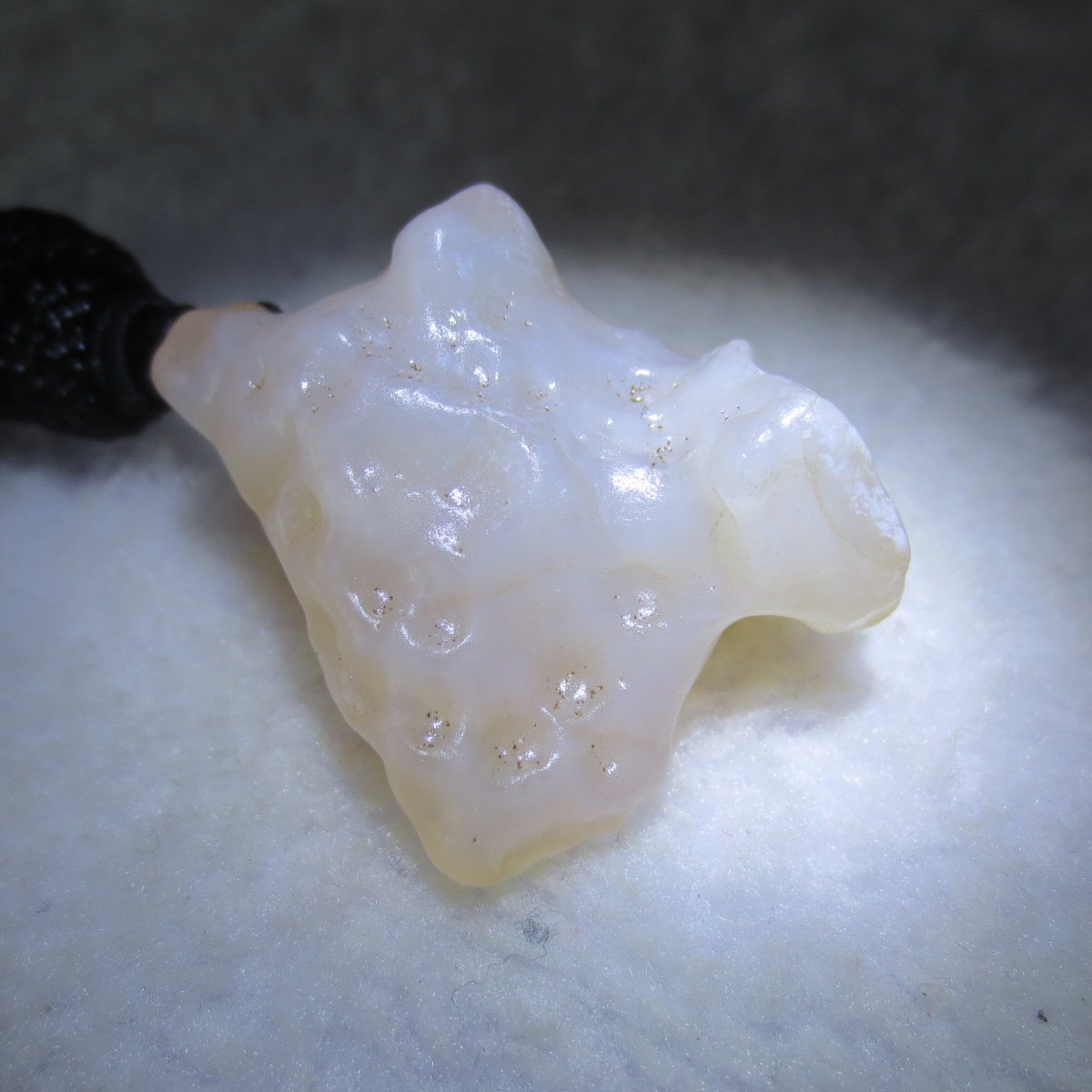 natural gobi agate pendant healing crystal jewelry (d182)