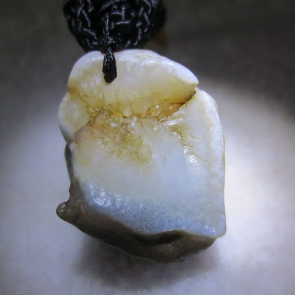 natural gobi agate pendant healing crystal jewelry (d183)